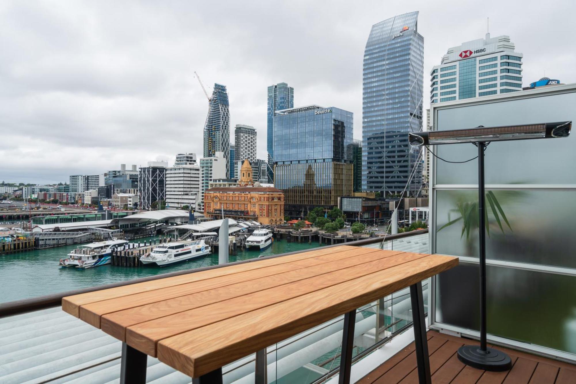 Penthouse Apartment With Stunning Harbour Views Auckland Exterior foto